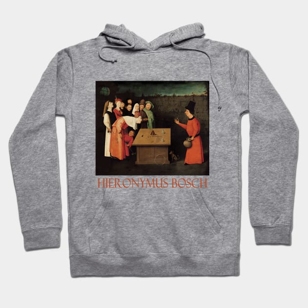 The Conjurer (15th Century) by Hieronymus Bosch Hoodie by Naves